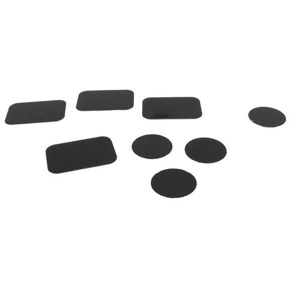 Adhesive Sticker, Stainless Iron Plating Phone Holder Metal Plates Stable Simple Large For GPS Devices For Mobile Phone