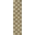 thumbnail image 2 of JONATHAN Y NATURAL FIBER 2 x 10 Runner Rug, Theo Farmhouse Woven Jute Checkerboard - Natural/Bleach, NRF203C-210, 2 of 6