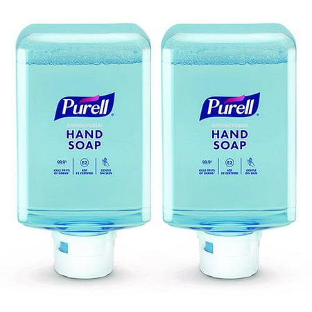 PURELL Antimicrobial Fragrance Free Foaming Hand Soap  1 200 mL Refill  2/Carton