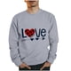 thumbnail image 1 of Sudaderas sin capucha para hombre, estilo casual, a la moda, con cuello redondo, estampado, de manga larga, blusas de manga larga y cuello redondo, blusas de poliéster para hombre, 1 of 3