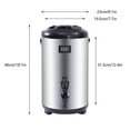 thumbnail image 6 of Wildnix 3.17Gal Igloo Water Jug-Dual Function, Insulated for Hot & Cold Beverages, Food-Grade Stainless Steel Liner, 6 of 6