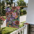 thumbnail image 5 of Easygdp Vintage Floral Garden Flag Yard Flag Welcome Flag, Double-Sided, Weather Resistant for Outdoor Decor - 12.5"x18", 5 of 9