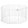 thumbnail image 3 of Patiojoy 8 Panels Safety Gate Metal Playpen Fence Pet Barrier, 3 of 10