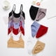 thumbnail image 3 of Conjunto de lencería sin costuras de 2 piezas con cuello en U para mujer: sujetador halter de cintura alta y braguitas, nailon/spandex, ropa de dormir/noche sexy, 3 of 8
