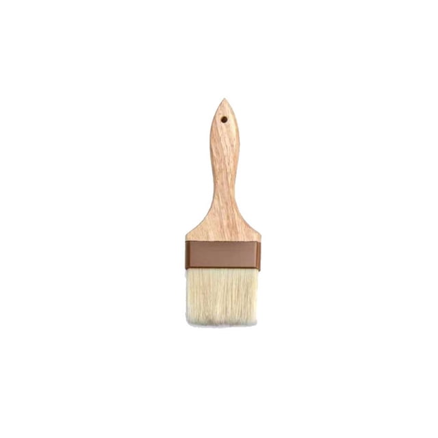 Inteprter Cepillos de cocina de Mango portátil Lavable Reemplazo Panadería Pastelería Cocinar Barbacoa Picnic Herramienta de cepillos Herramientas y accesorios para hornear Extra grande