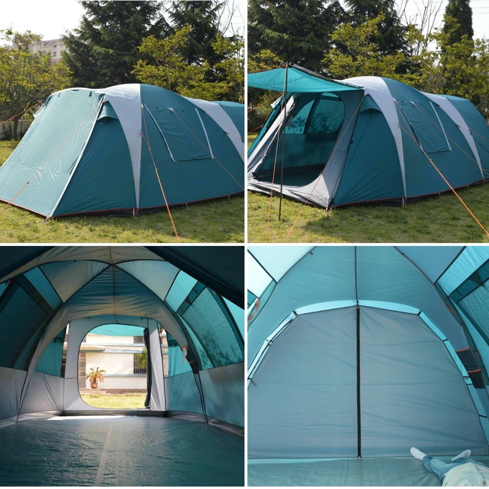 NTK Super Arizona GT up to 12 Person 20.6 by 10.2 by 6.9 Height Foot Sport  Family XL Camping Tent 100% Waterproof 2500mm Tent