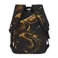 thumbnail image 4 of Easygdp Golden Dragon Tattoo Art Mochila Ergonómica Versátil para Laptop - Múltiples Bolsillos, Correas Ajustables, Unisex para Escuela, Viajes y Actividades al Aire Libre-One Size, 4 of 5