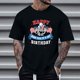 thumbnail image 1 of Tops para hombre, blusas y camisas de cuello redondo y manga corta para hombre, tops casuales de cuello redondo y manga corta con estampados especiales para hombre., 1 of 5
