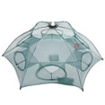 thumbnail image 1 of Aparejo de pescar Irfora 4/6/8/10 Trampa de Pesca Automática para Agujeros Red de Pesca Portátil Plegable Camarones de Peces Minnow Crab Mesh Trap Cage Irfora Aparejo de pescar, 1 of 7