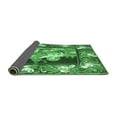 thumbnail image 2 of Ahgly Company Indoor Rectangle Medallion Emerald Green French Area Rugs, 8' x 12', 2 of 4