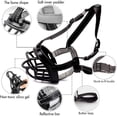thumbnail image 3 of Dog Muzzle, Breathable Basket Muzzles, 3 of 4