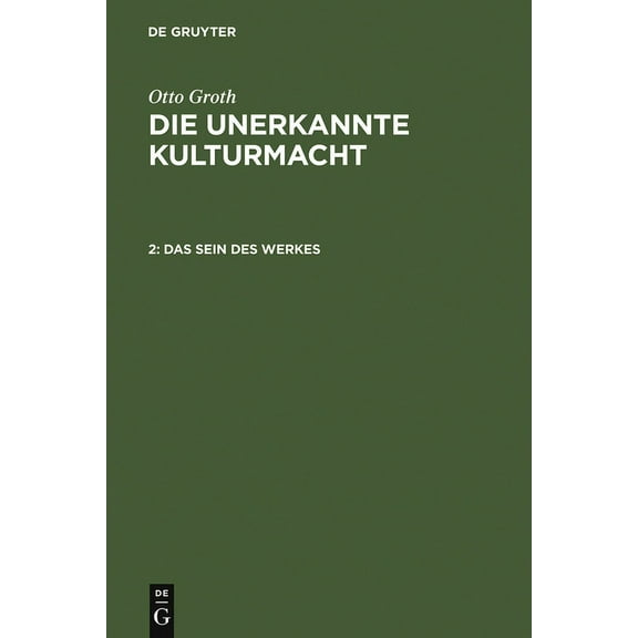 Das Sein des Werkes, (Hardcover)