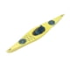 thumbnail image 1 of Modelo de kayak 1/64 Adorno decorativo hecho a mano Modelo de barco kayak para una sola persona para amarillo, 1 of 6