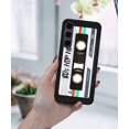 thumbnail image 5 of WIRESTER Shockproof Soft Rubber Cover Case for Samsung Galaxy S24 FE 6.7", Retro Black Cassette Tape Hip Hop, 5 of 5