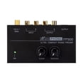 thumbnail image 4 of Preamplificador de fonógrafo de preamplificador de fono, mini preamplificador de audio estéreo, adaptador de 12 V Amplificador de placa giratoria CUTICAT Preamplificador de fono, 4 of 8