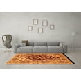 thumbnail image 3 of Ahgly Company Indoor Rectangle Oriental Orange Industrial Area Rugs, 3' x 5', 3 of 4