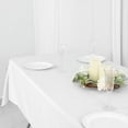 thumbnail image 3 of Balsacircle 54X96-Inch White Rectangle Polyester Tablecloth Table Cover Linens For Wedding Party Events Kitchen Dining, 3 of 5
