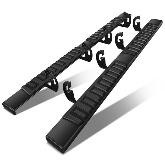DNA Motoring For 09-14 Ford F150 Super Crew Cab Black 6" Side Step Nerf Bar Running Boards