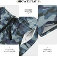 thumbnail image 4 of GZHJMY Men's Pajama Shorts Pjs Bottoms Sleep Shorts Lounge Wear Pajama Pants with Pocket, X-Large, 4 of 6