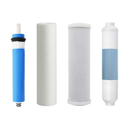 

Replacement RO Filter Kit For Watts 500109 / RO-TFM-4SV w/ RO Membrane