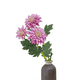 thumbnail image 5 of Xiao Hua flores artificiales de lirios, flores falsas, flores artificiales para decoración de bodas, color morado, 5 of 5