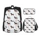 thumbnail image 1 of Balery Dachshund On A Skateboard Mochila Escolar 3 en 1 para Niños - Mochila Resistente con Lonchera Térmica y Estuche - Mochila Escolar para Niños y Niñas, 1 of 7