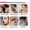 thumbnail image 4 of Cortadora de pelo profesional Recortadora de barba inalámbrica Recortadora de pelo, 4 of 5