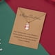 thumbnail image 3 of Xihbxyly Collar de Papá Noel, Colgante con Diseño de Aceite Goteando, Accesorio con Dije de Muñeco de Nieve, Joyería de Moda para Fiestas, Idea de Regalo para Todas Las Edades, Espíritu Festivo., 3 of 4
