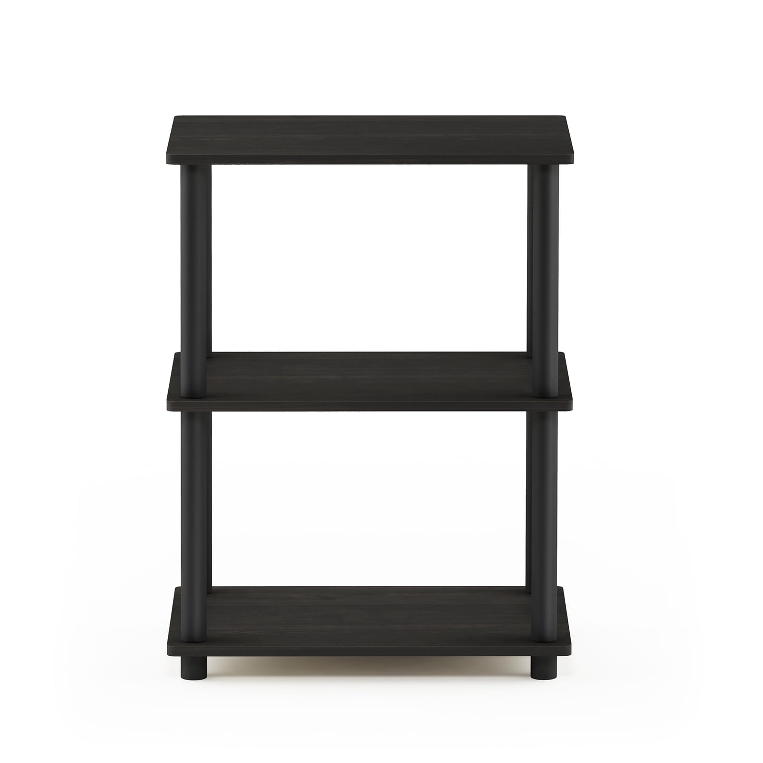 Furinno Turn-N-Tube 3-Tier Storage Shelf Bookcase, Multiple Colors