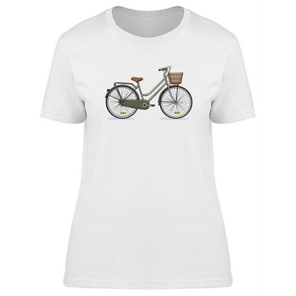 Green Bicycle T-Shirt Women -Image by Shutterstock, Female 3X-Large