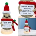 thumbnail image 4 of Apoyo Emocional Garnante Crochet Lindo Navidad Muñeca Tejido, 4 of 9