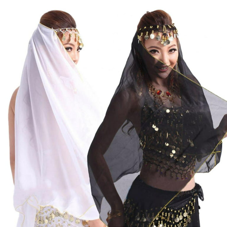 Costume Women Gypsy Belly Dance Accessories Gypsy Head Scarf with