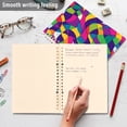 thumbnail image 4 of FORMRS 1-Subject Spiral Notebook 8" x 5" College Ruled 60 Refillable Sheet A5 Hard Cover, 2 Pack, Colorful Plaid, 4 of 7