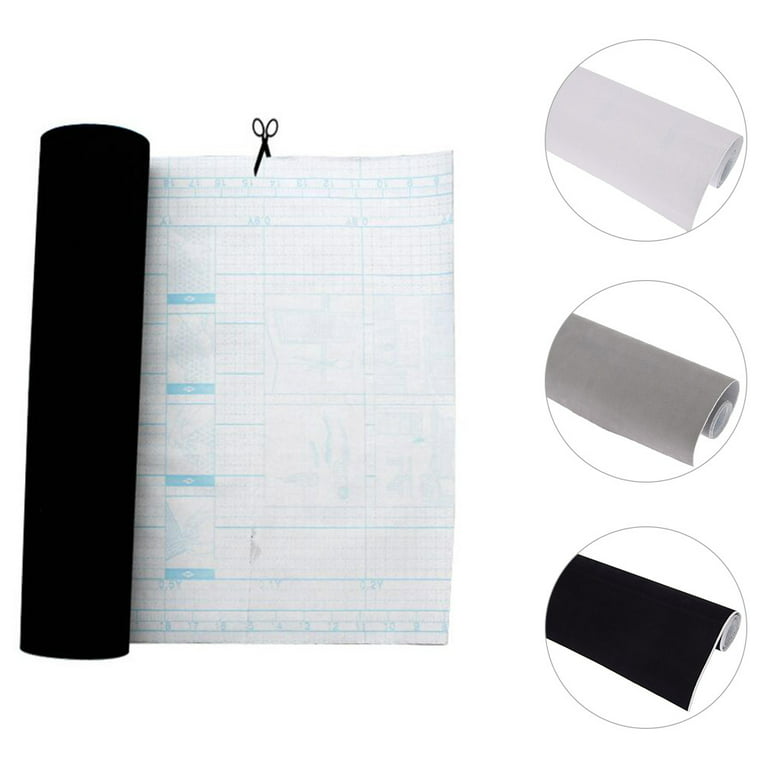 Wholesale BENECREAT 15.7x78.7(40cmx2m) Gray Self-Adhesive Felt Fabric Shelf  Liner for DIY Picture Framing and Jewelry Box Fabric Stick 