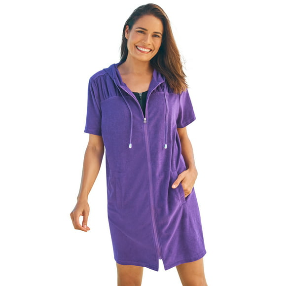 Hooded Swim Cover Up