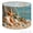 Color 1, variant on Coastal Drum Lampshades 13"x13"x10" Nautical Shells Starfish Coral Blue Beige Tones Light Shade for Table Lamps Floor Lamp Shades Replacement Assembly Required