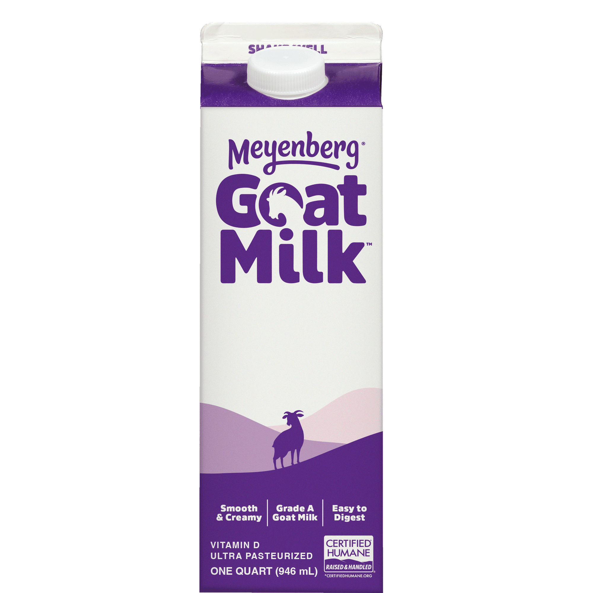 Meyenberg Fresh Whole Goat Milk, Ultra Pasteurized, Plain 32 fl oz
