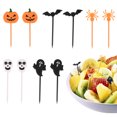 thumbnail image 4 of tamizeot 10pieces Plastic Toothpick For Fruit Durable With Convenient Storage Elegant Appearance Safe 5Set, 4 of 6