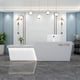 thumbnail image 2 of Beauty Salon Reception Desks Hospital Computer Cashier Shop Rostrum Reception Desks Mobile Recepcion Mostrador Bar Furniture My Lux Decor Round, 2 of 8