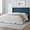 Blue, variant on SEEKOL Queen Bed Frame Upholstered Platform Bed with Wing Side/Wooden Slat Support/Tufted Headboard with Wing Side/Mattress Foundation/No Box Spring Needed,Light Grey Queen Bed