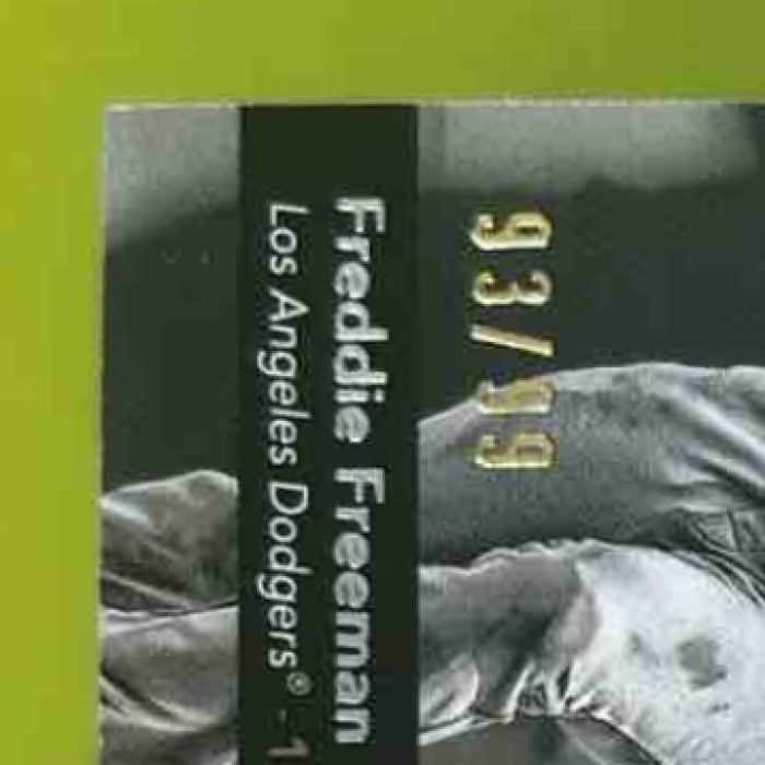 Museum Collection Freddie Freeman #SPPQ-FF Single Player Primary Pieces Quad Relics
