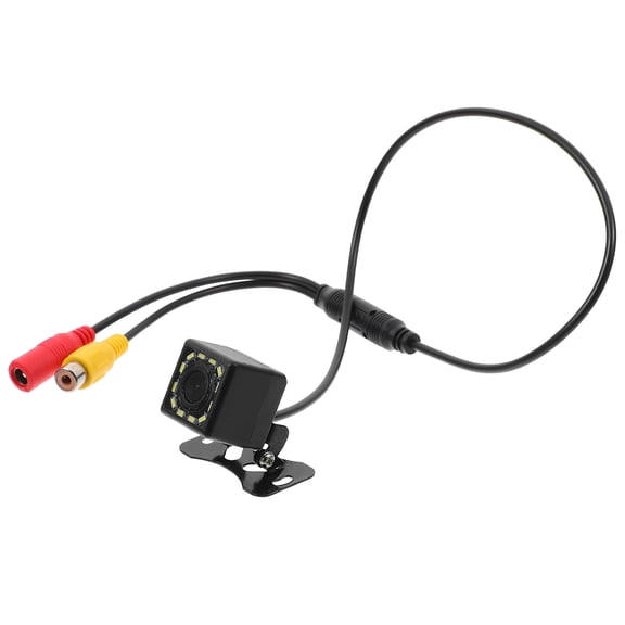 BESTONZON Car Rear View Camera 1Pack Black Night Vision Waterproof for Automotive