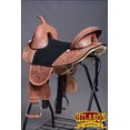 thumbnail image 5 of HILASON Western Horse Treeless Trail Barrel American Leather Saddle | for Horses, 5 of 8