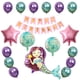 thumbnail image 1 of Kit de globos con forma de estrella y sirenas, 18 unidades, lámina de látex para fiesta de cumpleaño, 1 of 2