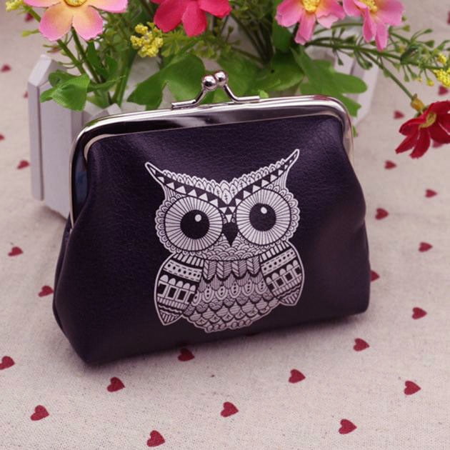 Womens Owl PU Leather Desgin Wallet Long Purses Handbag Clutch Bag Card Holder 