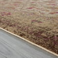 thumbnail image 3 of Luxe Weavers Non-Shedding Vintage Bohemian Floral Area Rug Cream 8x10, 3 of 6