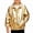 Yellow, variant on SGFCWSX Boys Bomber Jacket Metallic Zip Up Lightweight Shiny Windbreaker Coat Gray Size 6