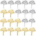 thumbnail image 4 of OFFIGAM 10pcs Assorted Color Acrylic Happy New Year Cupcake Toppers Decorations for Birthday and Holiday, 4 of 10