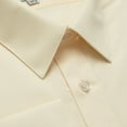 thumbnail image 2 of Gentlemens Collection Men's Slim Fit French Cuff Solid Dress Shirt - Colors Cufflink included, 2 of 2