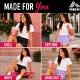 thumbnail image 3 of RBX Girls Dolphin Athletic Shorts Breathable Mesh Gym Activewear 2 Pack, 3 of 7